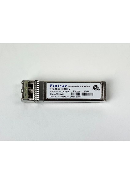 Finisar® FTLX8571D3BCV Compatible 10GBASE-SR Sfp+ 850NM 300M Transceiver