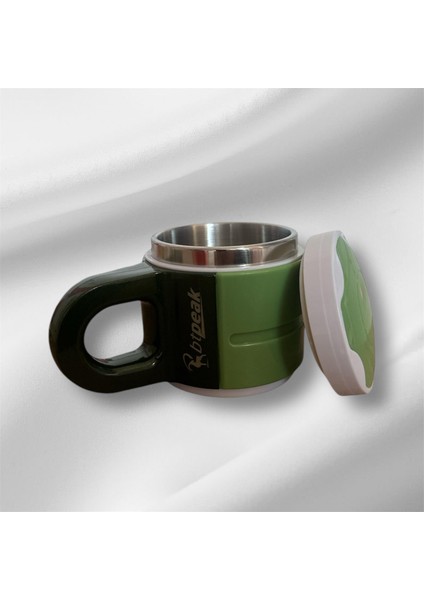 Galabria 350 ml Vakum Kapaklı Paslanmaz Çelik Mug, Bardak,termos Sıcak/soğuk
