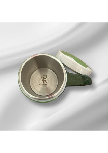 Galabria 350 ml Vakum Kapaklı Paslanmaz Çelik Mug, Bardak,termos Sıcak/soğuk