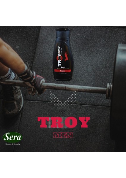 ( 2'si 1 Arada) Şampuan & Duş Jeli 300 ml (Power)