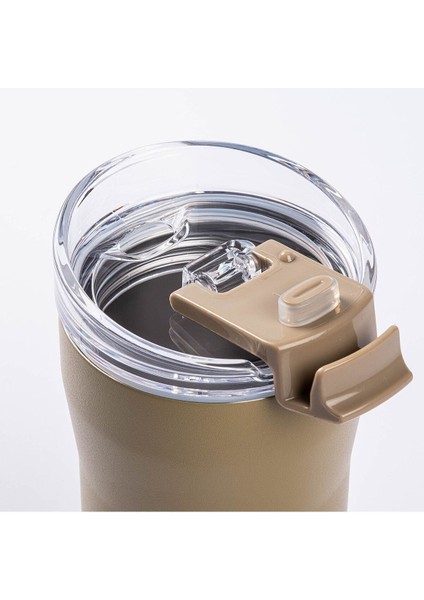 024-01-HAKİ Çift Katmanlı Paslanmaz Çelik Termos Bardak 350ML fiyatları