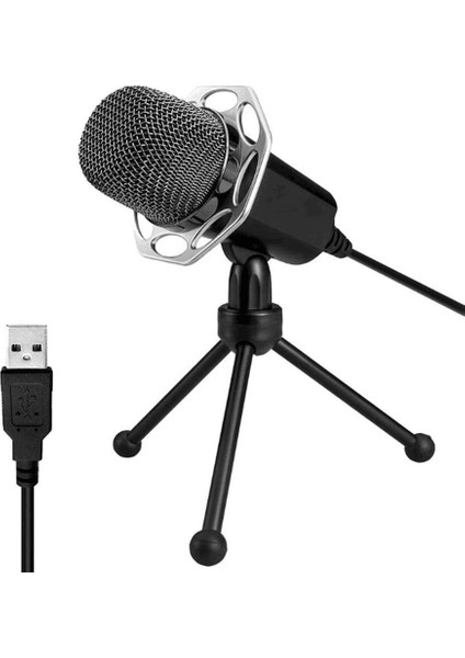 Starkpro ST-M20 Profesyonel USB Girişli Kablolu Stüdyo Mikrofonu
