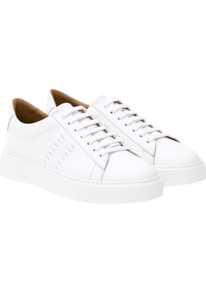 Erkek Beyaz %100 Deri Sneaker 50295665-VR013 modelleri