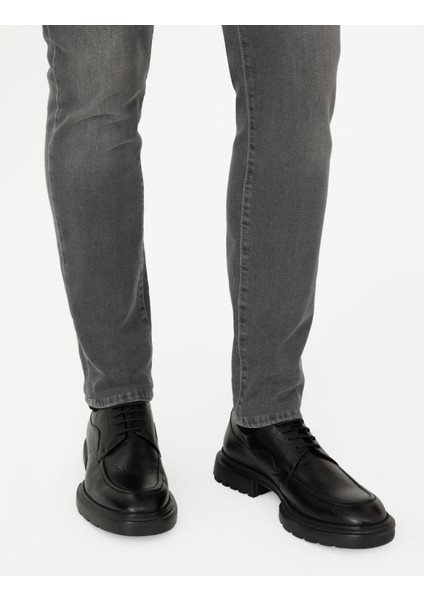 Erkek Siyah %100 Deri Casual Ayakkabı 50296117-VR046 fiyatları