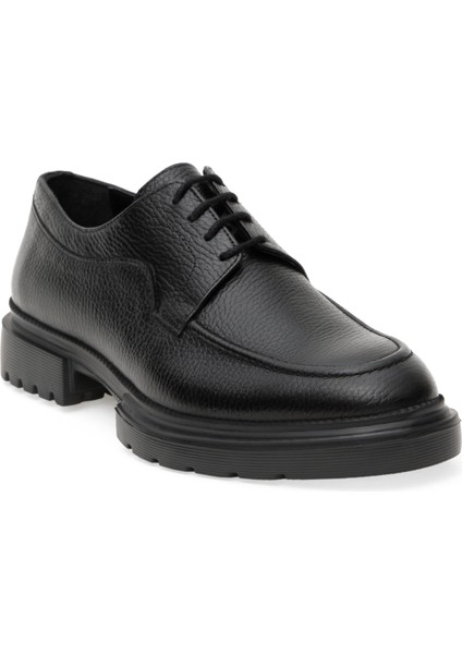 Erkek Siyah %100 Deri Casual Ayakkabı 50296117-VR046 indirimleri