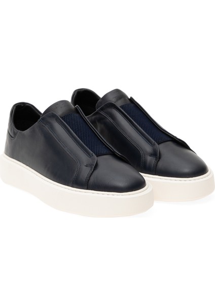 Erkek Lacivert %100 Deri Casual Ayakkabı 50298493-VR033 modelleri