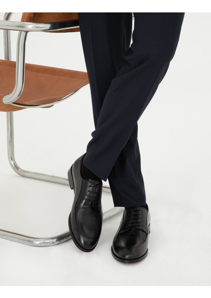 Erkek Siyah %100 Deri Klasik Ayakkabı 50295849-VR046 fiyatları