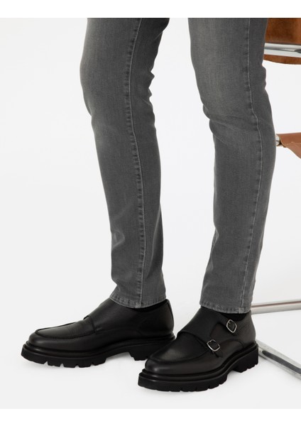 Erkek Siyah %100 Deri Casual Ayakkabı 50295903-VR046