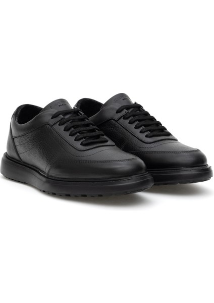 Erkek Siyah %100 Deri Casual Ayakkabı 50298537-VR046 modelleri
