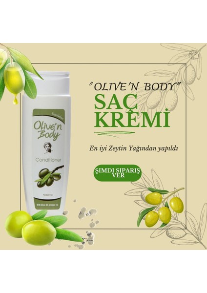 Olıve'n Body Olıve Oıl Saç Kremi 400 ml