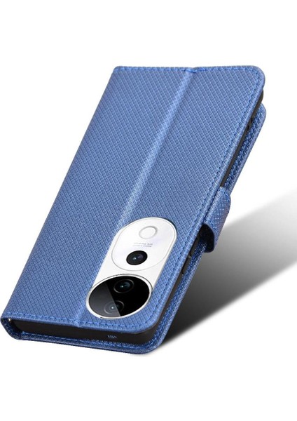 Vivo S19 Pro 5g Için Kickstand Kart Tutucu Kapak Manyetik Cüzdan (Yurt Dışından)