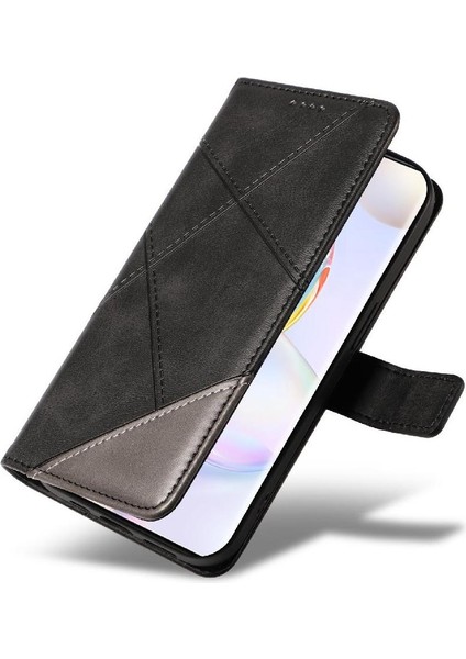 Elmas Dikiş Deri Telefon Kılıfı ile Huawei Nova 9 Için Flip Case ve (Yurt Dışından) fiyatları