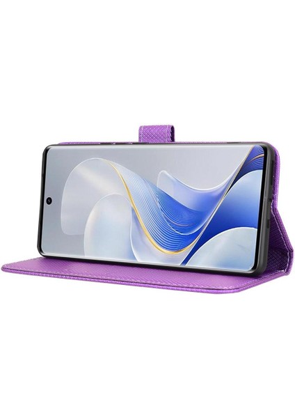 Vivo S19 Pro 5g Için Kickstand Kart Tutucu Kapak Manyetik Cüzdan (Yurt Dışından)