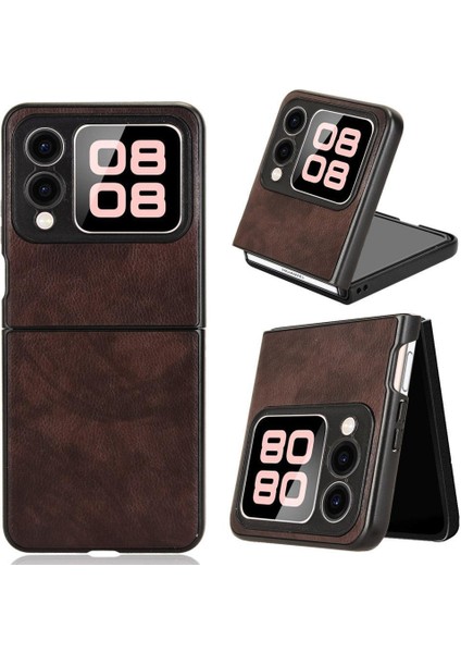 Huawei Nova Için Retro Kılıf Flip Anti Scratch Retro Lychee Desen Kapak (Yurt Dışından)