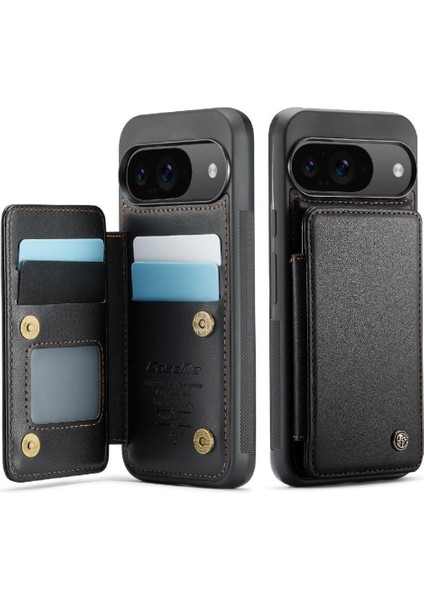 Google Piksel 9/9 Pro Kart Tutucu Kickstand Pu Deri Rfıd Için Flip Case (Yurt Dışından) indirimleri