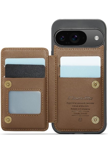 Google Piksel 9/9 Pro Kart Tutucu Kickstand Pu Deri Rfıd Için Flip Case (Yurt Dışından) indirimleri