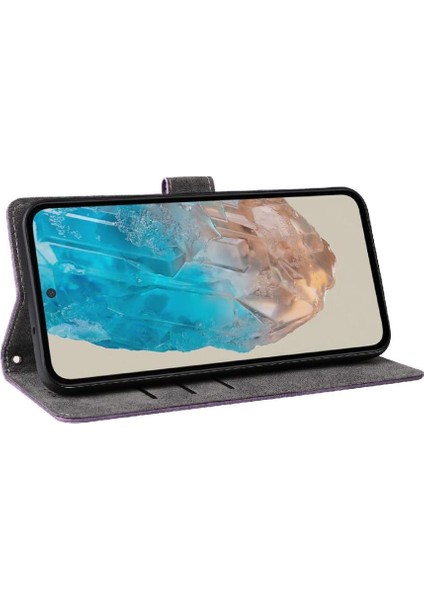 Samsung Galaxy M35 5g Flip Folio Cüzdan Manyetik Kapatma Rfıd Pu (Yurt Dışından)