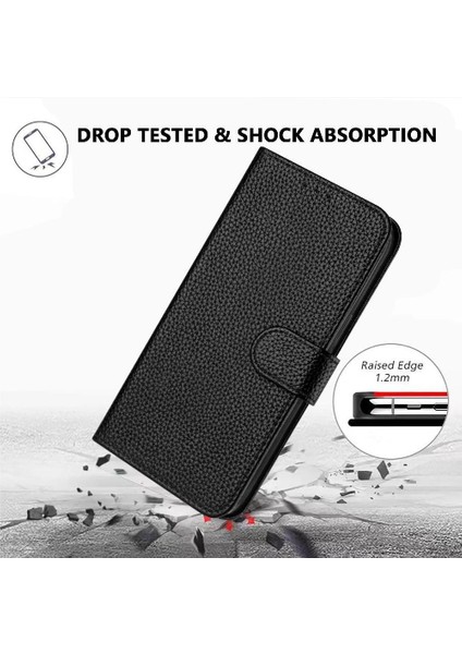 Onur 90 Akıllı 5g Için Telefon Kılıfı Kart Yuvaları Tutucu Flip Folio Cüzdan Pu (Yurt Dışından)