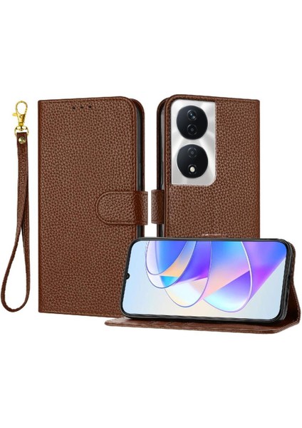 Onur X7B Için Telefon Kılıfı Cüzdan Kart Yuvaları Tutucu Pu Deri Flip Folio (Yurt Dışından)