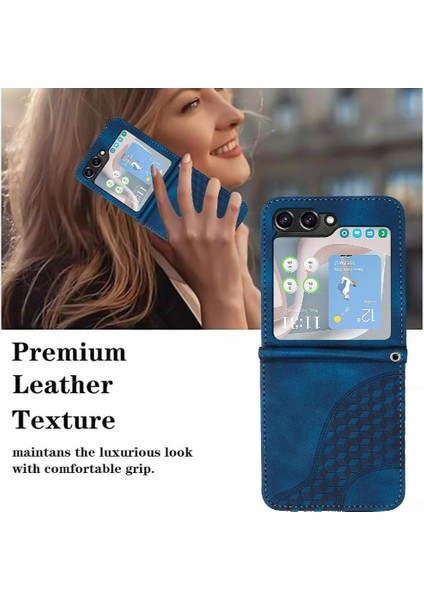 Samsung Galaxy Z Flip 6 Için Flip Case Pu Deri Kapak Çevirin Darbeye (Yurt Dışından) indirimleri