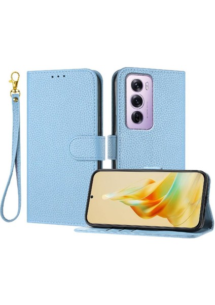 Oppo Phone 12 Pro 5g Için Telefon Kılıfı Pu Deri Cüzdan Flip Folio Kart Yuvaları (Yurt Dışından)