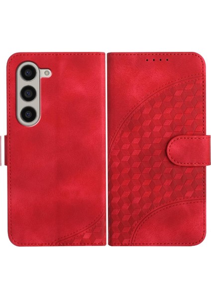 Samsung Galaxy Z Için Flip Case Fold 6 Darbeye Deri Kılıf Manyetik Pu (Yurt Dışından)