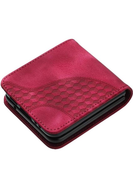 Samsung Galaxy Z Flip 6 Için Flip Case Pu Deri Kapak Çevirin Darbeye (Yurt Dışından) fırsatları