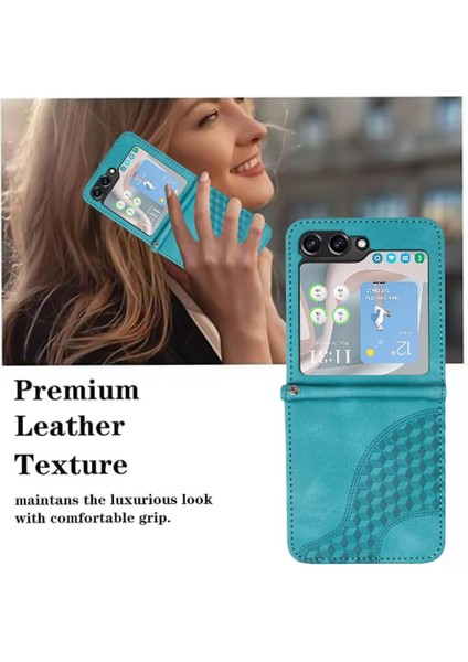 Samsung Galaxy Z Flip 6 Için Flip Case Pu Deri Kapak Çevirin Darbeye (Yurt Dışından) indirimleri