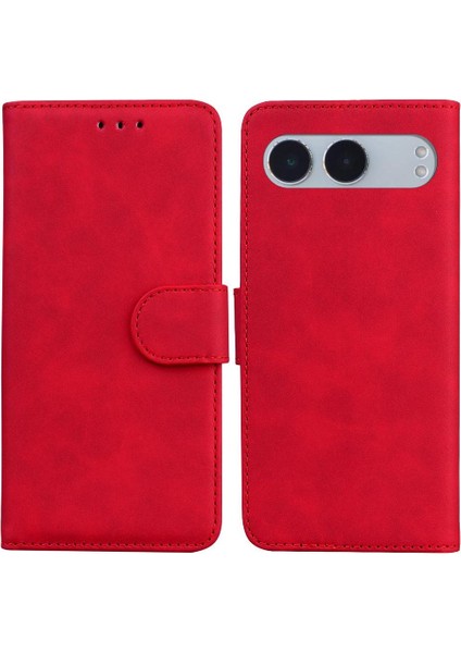 Oneplus Nord 4 Için Flip Case Premium Pu Deri Standı Tutucu Manyetik Kart (Yurt Dışından)