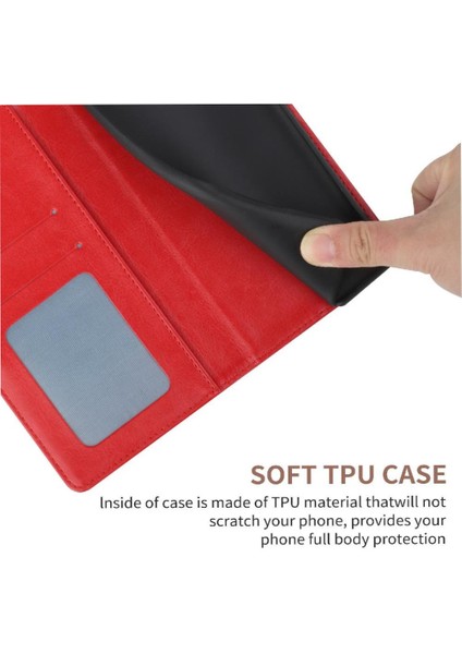 Onur X6B Flip Kapak Kitap Katlanır Kickstand Için Kılıf-Dayanıklı Deri Tpu (Yurt Dışından) modelleri