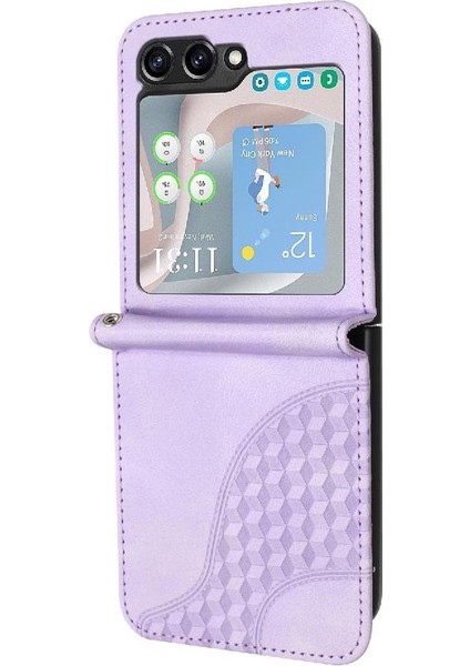 Samsung Galaxy Z Flip 6 Için Flip Case Pu Deri Kapak Çevirin Darbeye (Yurt Dışından) indirimleri