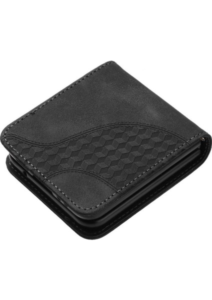 Samsung Galaxy Z Flip 6 Için Flip Case Pu Deri Kapak Çevirin Darbeye (Yurt Dışından) modelleri