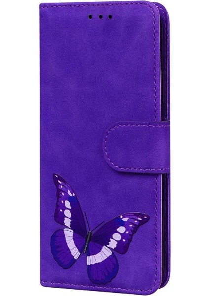 Onur X6B Kart Yuvaları Için Flip Case Renk Baskılı Cüzdan Flip Folio Kapak (Yurt Dışından)