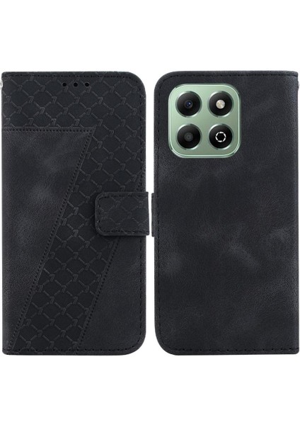 Onur X6B Cüzdan Flip Folio Kapak Için Telefon Kılıfı Kabartmalı Desen Pu Kart (Yurt Dışından)