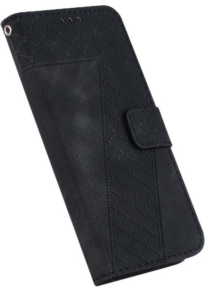 Onur X6B Cüzdan Flip Folio Kapak Için Telefon Kılıfı Kabartmalı Desen Pu Kart (Yurt Dışından) fırsatları