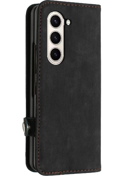 Samsung Galaxy Z Için Kılıf Fold Kart Yuvası Standı ile 6 Flip Folio Kitap Pu (Yurt Dışından) fiyatları