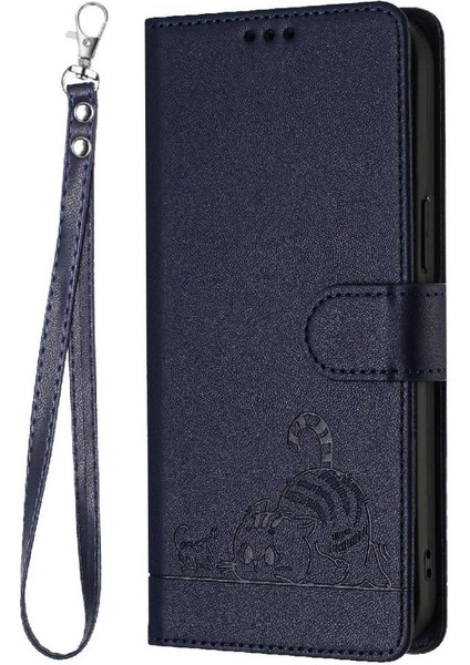 Samsung Galaxy A51 5g Kart Yuvası Tutucu Için Kickstand Cüzdan Flip Kedi (Yurt Dışından)
