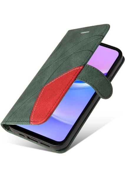 Samsung Galaxy A16 Için Flip Case 5g Flip Folio Kitap Dikiş Renk ile (Yurt Dışından)