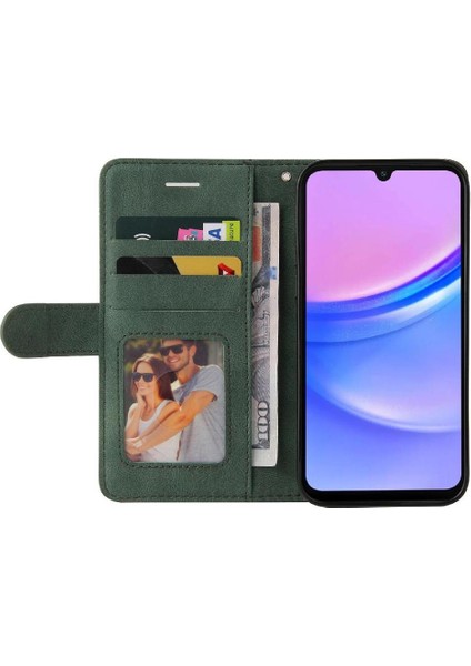 Samsung Galaxy A16 Için Flip Case 5g Flip Folio Kitap Dikiş Renk ile (Yurt Dışından)