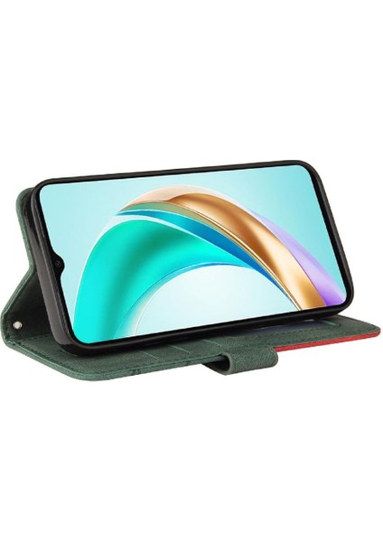 Onur X6B Dikiş Renk Deri Cüzdan Için Flip Case Kickstand Flip Kitap (Yurt Dışından) modelleri