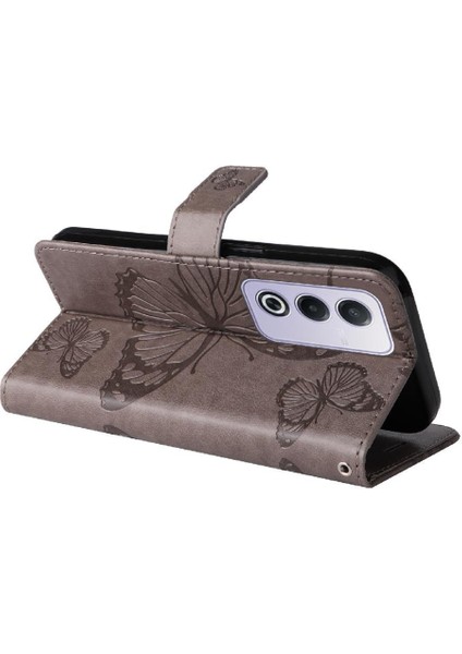 Kart Yuvası Standı Flip Kickstand ile Oppo A3 Pro 5g Pu Deri Için Kılıf (Yurt Dışından)