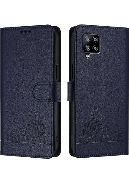Samsung Galaxy Case 5g Kart Yuvası Tutucu Için Kickstand Kedi Rfıd Cüzdan (Yurt Dışından)