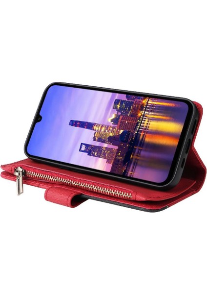 Samsung Galaxy A16 Kickstand Koruyucu Dokuz Kart Yuvaları Iki Renkli (Yurt Dışından) fiyatları