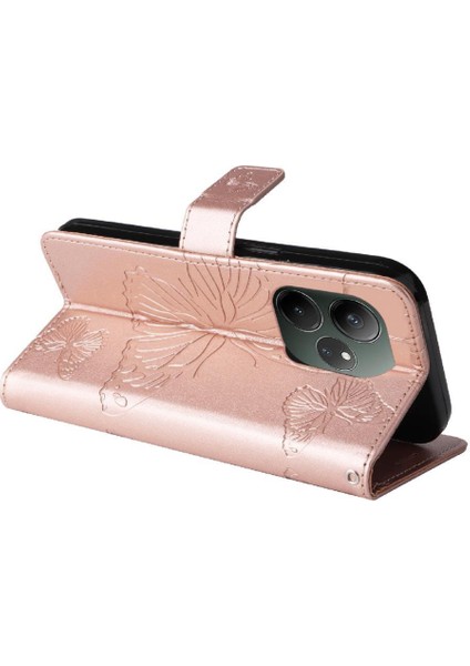 Realme Gt 6 Flip Kickstand Için Kılıf Kart Yuvası Standı ile Darbeye Kapak (Yurt Dışından)
