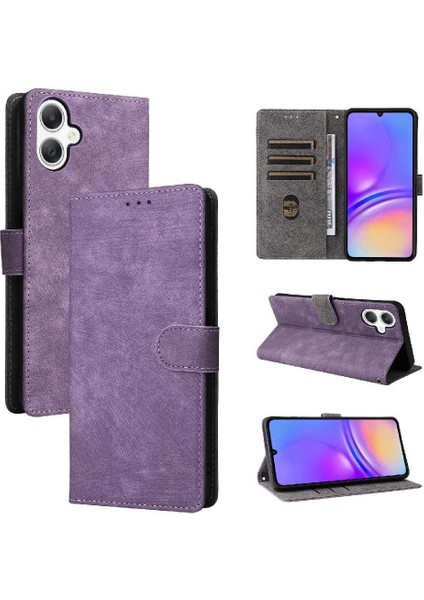 Samsung Galaxy A06 Flip Folio Cüzdan Kart Yuvaları Kapak Rfıd Pu (Yurt Dışından)