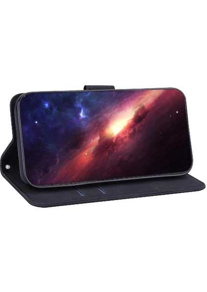 Samsung Galaxy A06 Cüzdan Kapak Premium Pu Deri Geometrik Için Flip Case (Yurt Dışından)