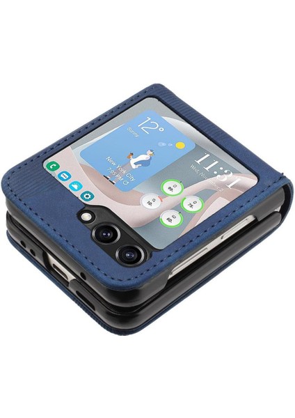 Samsung Galaxy Z Flip 6 Pu Deri Manyetik Folio Kapak Cüzdan (Yurt Dışından) fiyatları