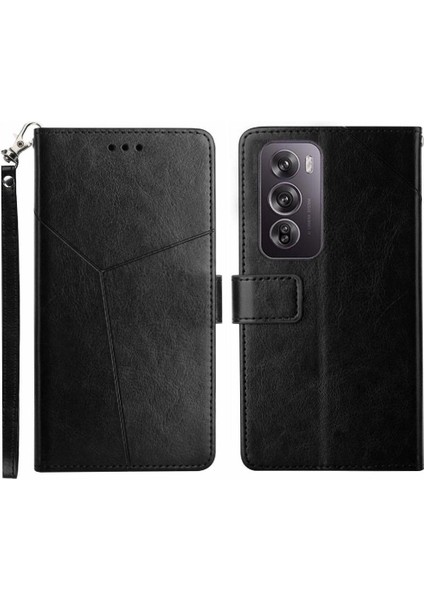 Oppo RENO12 Pro 5g Için Kılıf Kapak Kapak Kitap Katlanır Deri Cüzdan Tpu (Yurt Dışından)