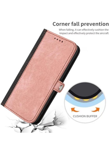 Kart Yuvası Standı ile Samsung Galaxy A06 Için Kılıf Pu Deri Manyetik Kapak (Yurt Dışından)