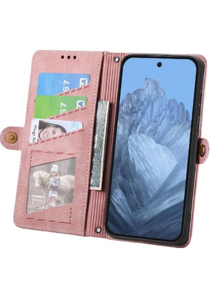 Google Piksel 9 Pro Xl Flip Kapak Için Flip Case Darbeye Basit Iş (Yurt Dışından)
